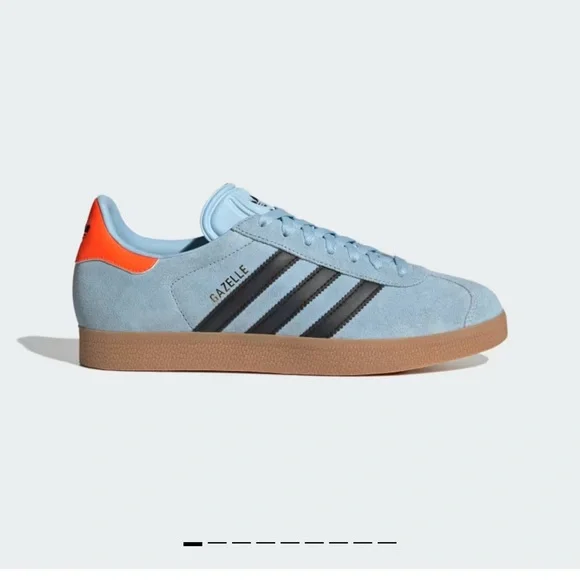 adidas gazelle silver green womens Adidas x Hardies Gazelle Indoor Shoes Rustic Orange/Collegiate Green